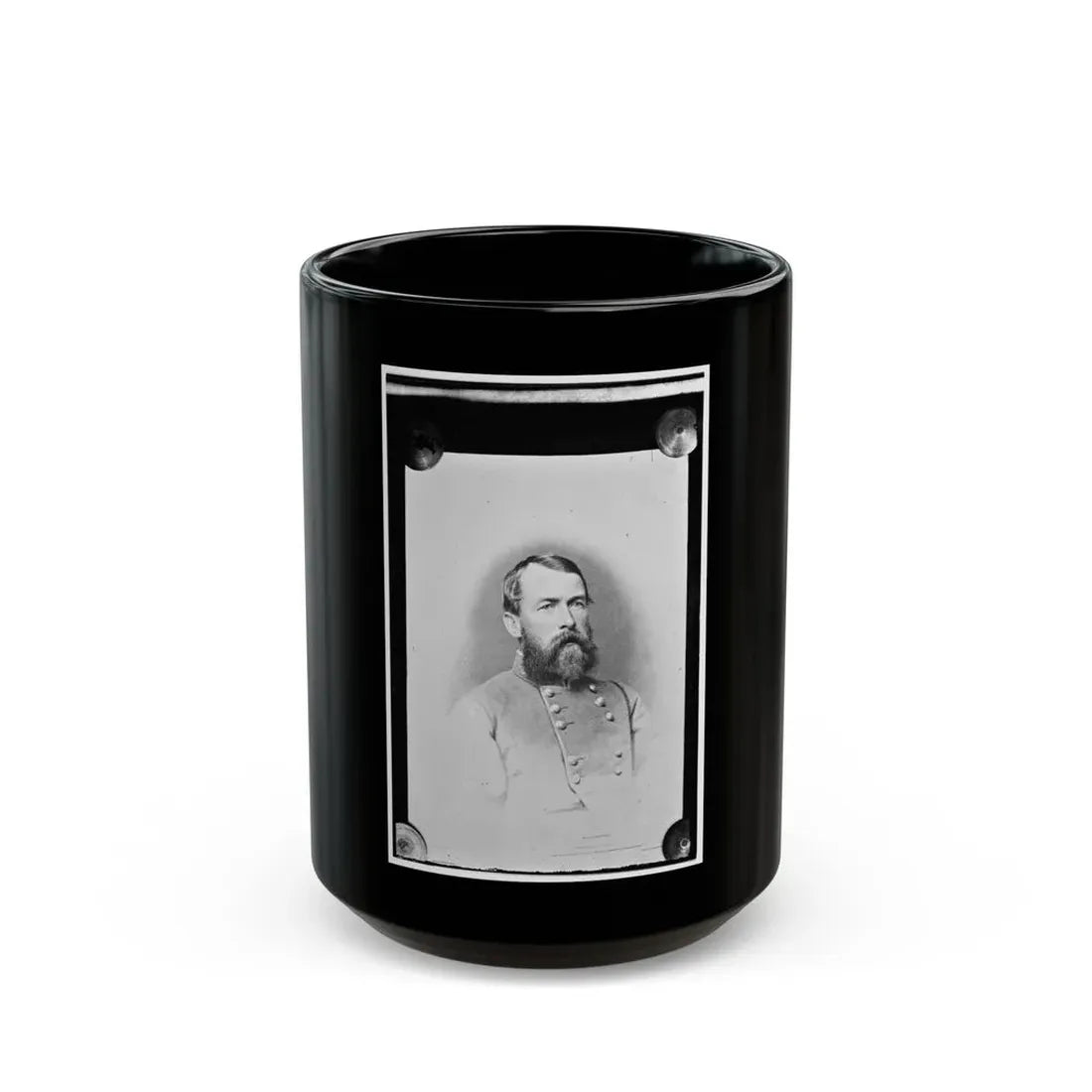 Samuel Jones (U.S. Civil War) Black Coffee Mug 15oz - Go Mug Yourself