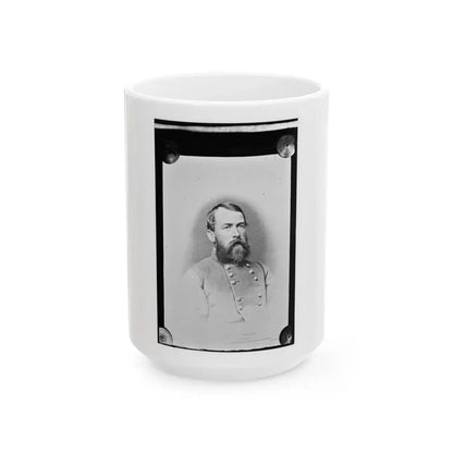 Samuel Jones (U.S. Civil War) White Coffee Mug 15oz - Go Mug Yourself