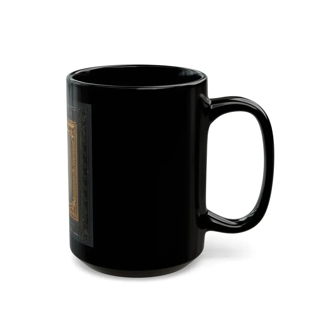 Samuel W. Doble Of Company D, 12th Maine Infantry Regiment, With Drum (U.S. Civil War) Black Coffee Mug - Go Mug Yourself