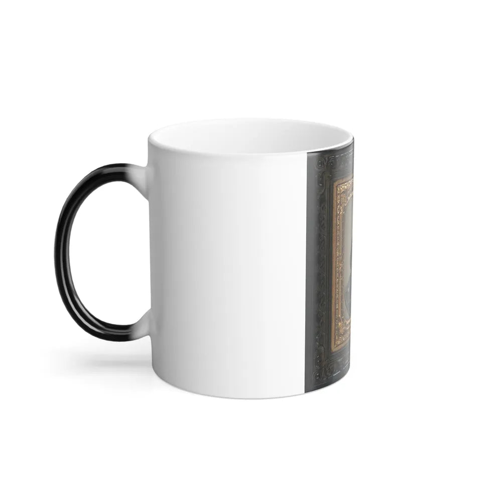 Samuel W. Doble of Company D, 12Th Maine Infantry Regiment, With Drum (U.S. Civil War) Color Changing Coffee Mug 11oz-Go Mug Yourself