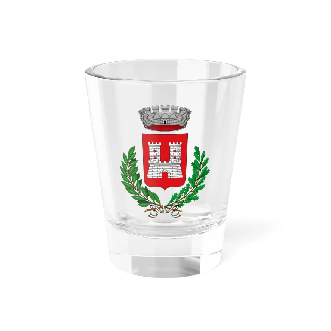 San Casciano in Val di Pesa-Stemma (Italy) (Coat of Arms) Shot Glass 1.5oz 1.5oz - Go Mug Yourself