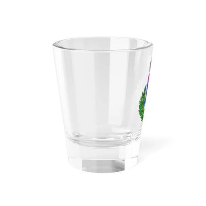 San Damiano Macra-Stemma (Italy) (Coat of Arms) Shot Glass 1.5oz - Go Mug Yourself