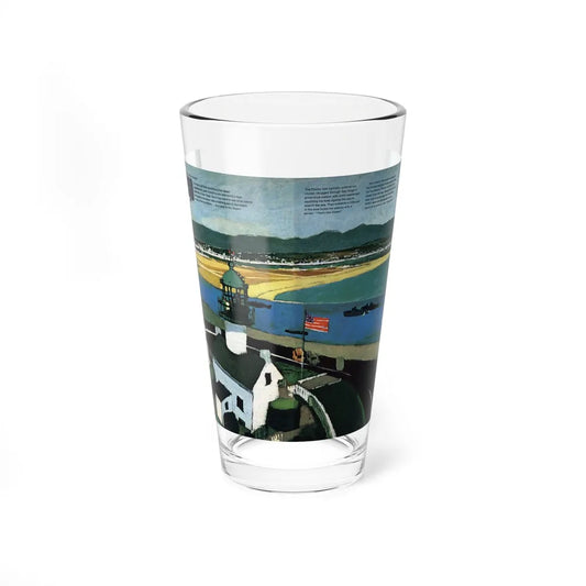 San Diego, Redbook, May 1967 (Magazine Illustration) Pint Glass 16oz-16oz-Go Mug Yourself