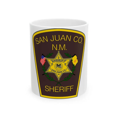 San Juan County NM Sherrif Department - White Coffee Mug-11oz-Go Mug Yourself