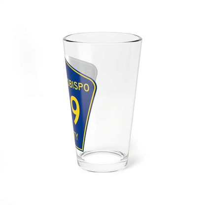San Luis Obispo County G19 (California) (Road Sign) Pint Glass 16oz - Go Mug Yourself