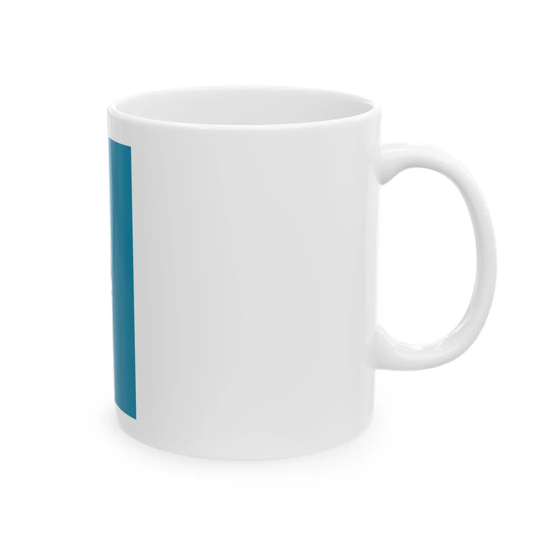 San Marino 1465 Battle Standard - Verter Casali reconstruction (San Marino) White Coffee Mug - Go Mug Yourself
