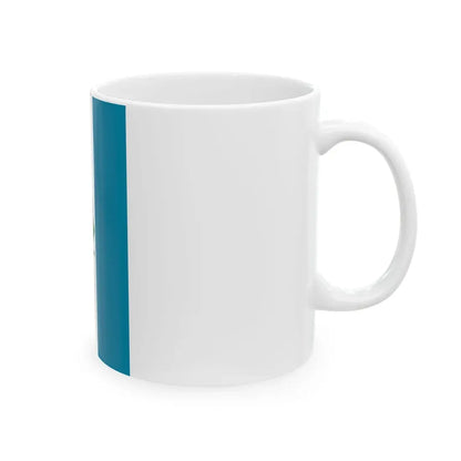 San Marino 1465 Battle Standard - Verter Casali reconstruction (San Marino) White Coffee Mug - Go Mug Yourself
