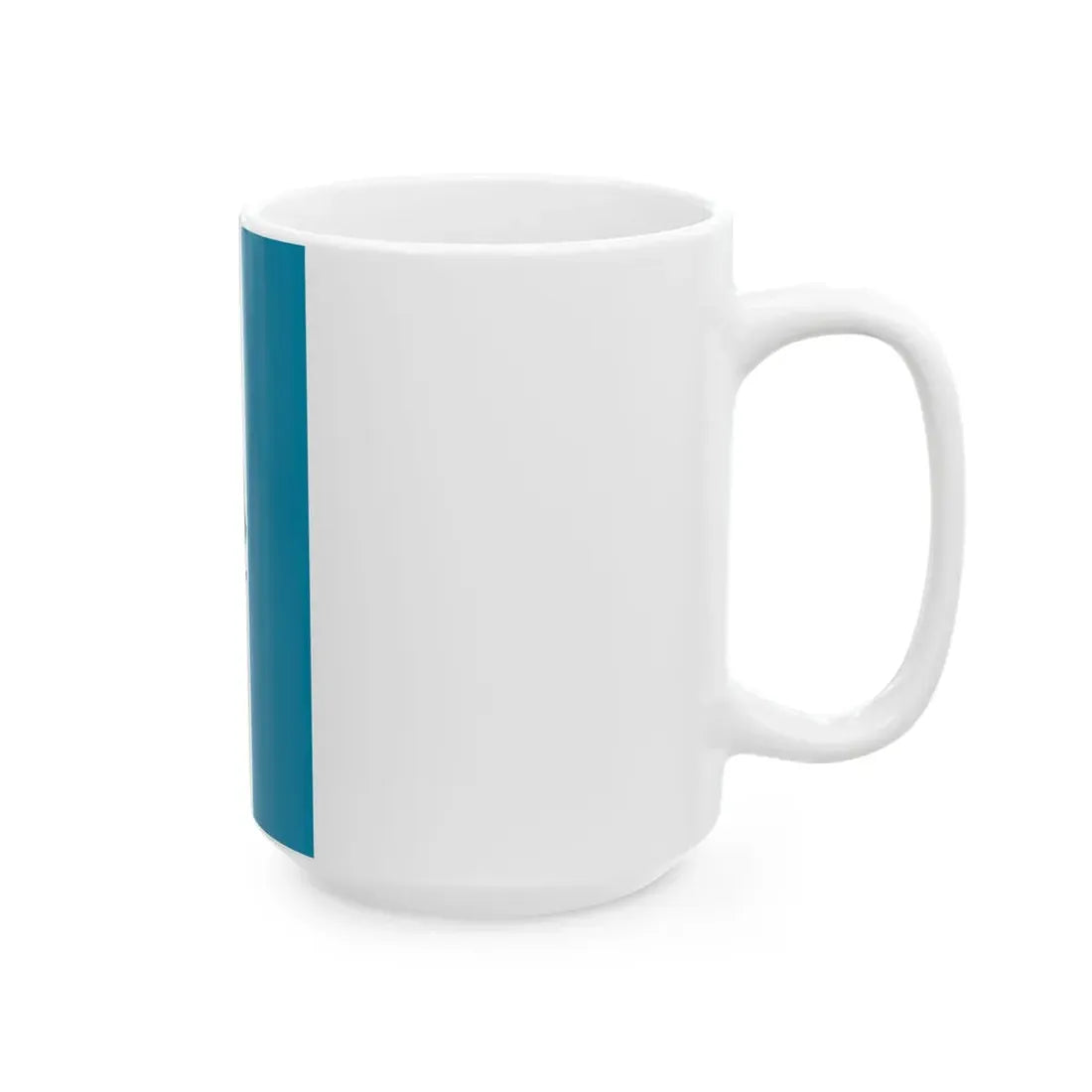 San Marino 1465 Battle Standard - Verter Casali reconstruction (San Marino) White Coffee Mug - Go Mug Yourself