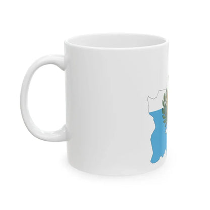 San Marino-Flagmap (San Marino) White Coffee Mug - Go Mug Yourself