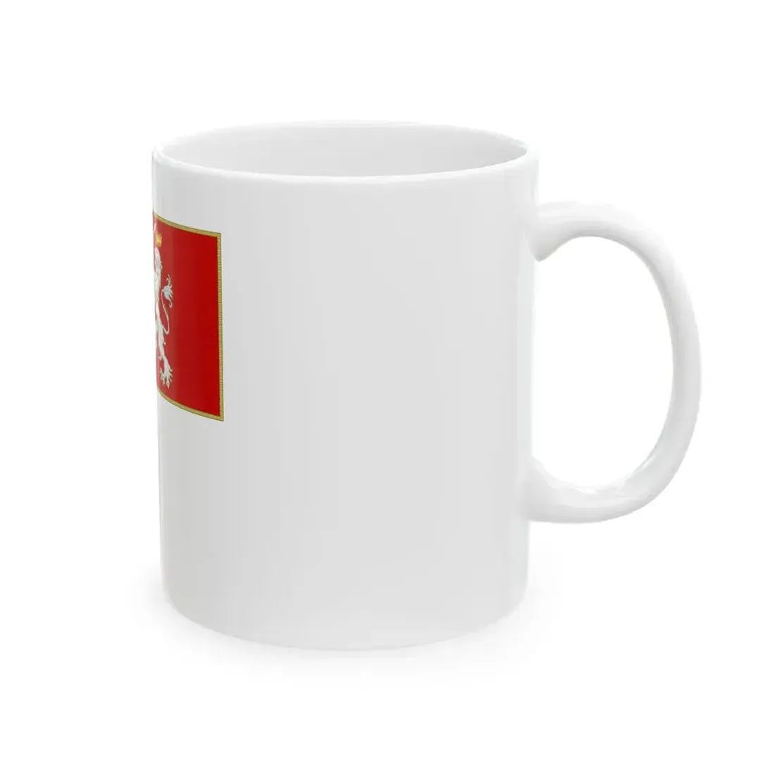 San Miniato-Bandiera Completa (Italy) White Coffee Mug - Go Mug Yourself