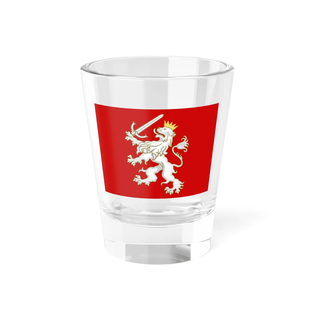 San Miniato-Bandiera (Italy) Shot Glass 1.5oz 1.5oz - Go Mug Yourself