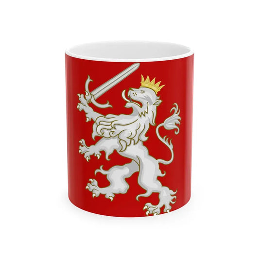 San Miniato-Bandiera (Italy) White Coffee Mug 11oz - Go Mug Yourself