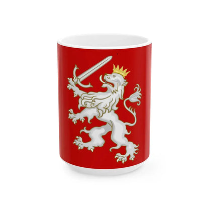 San Miniato-Bandiera (Italy) White Coffee Mug 15oz - Go Mug Yourself