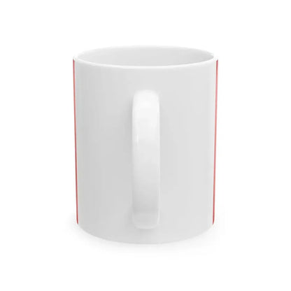 San Miniato-Bandiera (Italy) White Coffee Mug - Go Mug Yourself