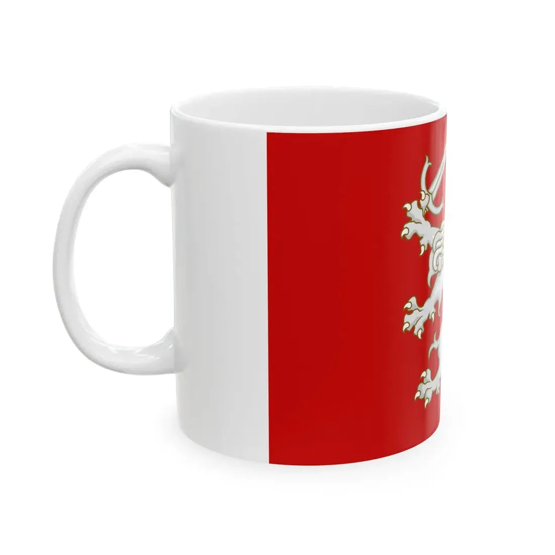 San Miniato-Bandiera (Italy) White Coffee Mug - Go Mug Yourself