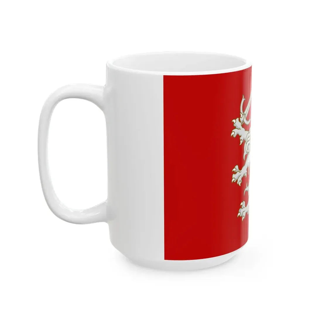 San Miniato-Bandiera (Italy) White Coffee Mug - Go Mug Yourself