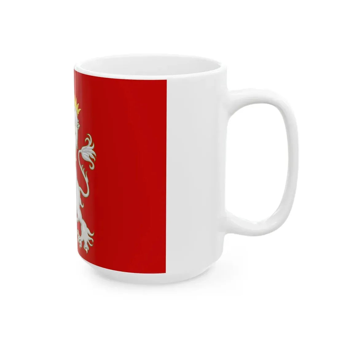 San Miniato-Bandiera (Italy) White Coffee Mug - Go Mug Yourself