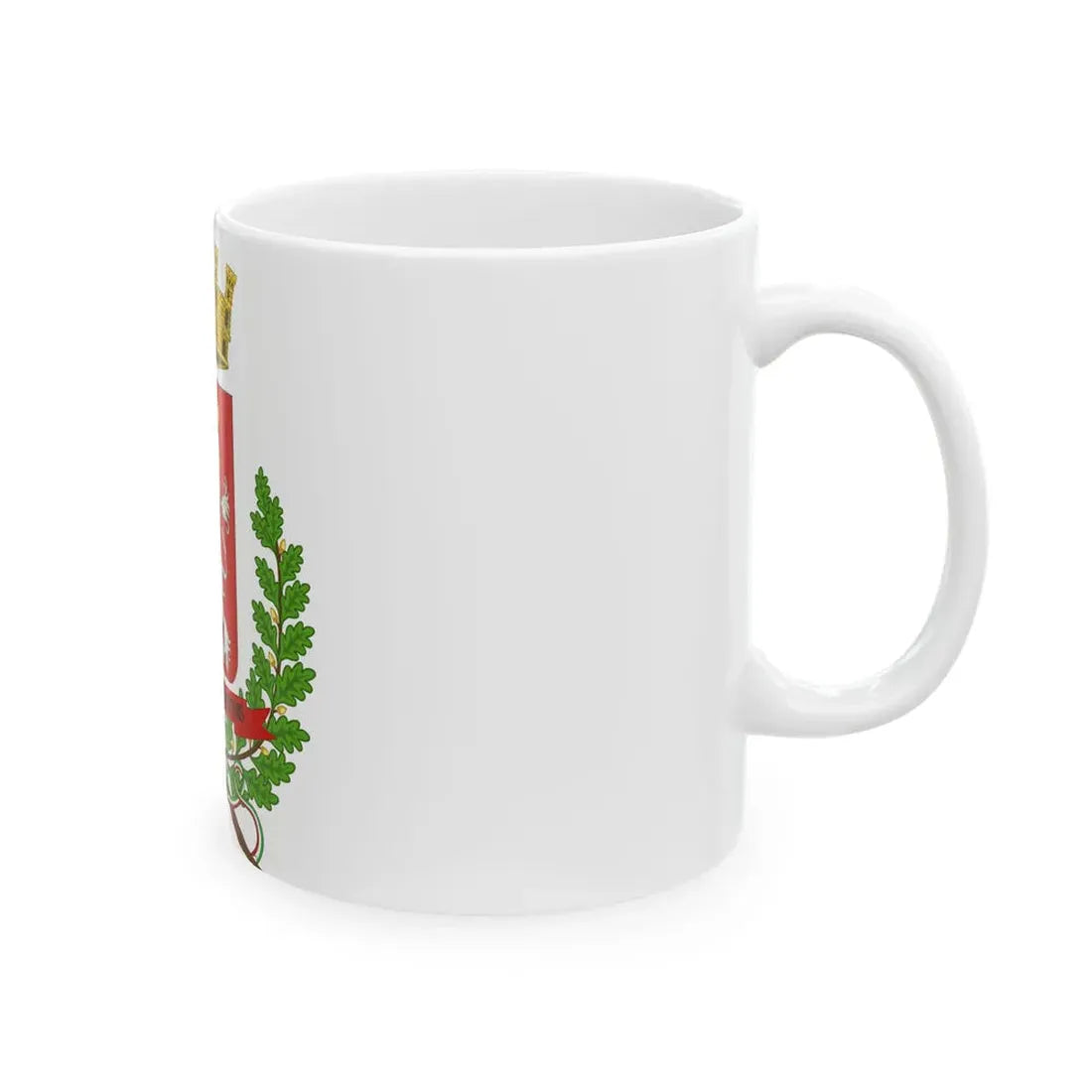 San Miniato-Stemma (Italy) White Coffee Mug - Go Mug Yourself