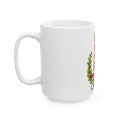San Miniato-Stemma (Italy) White Coffee Mug - Go Mug Yourself