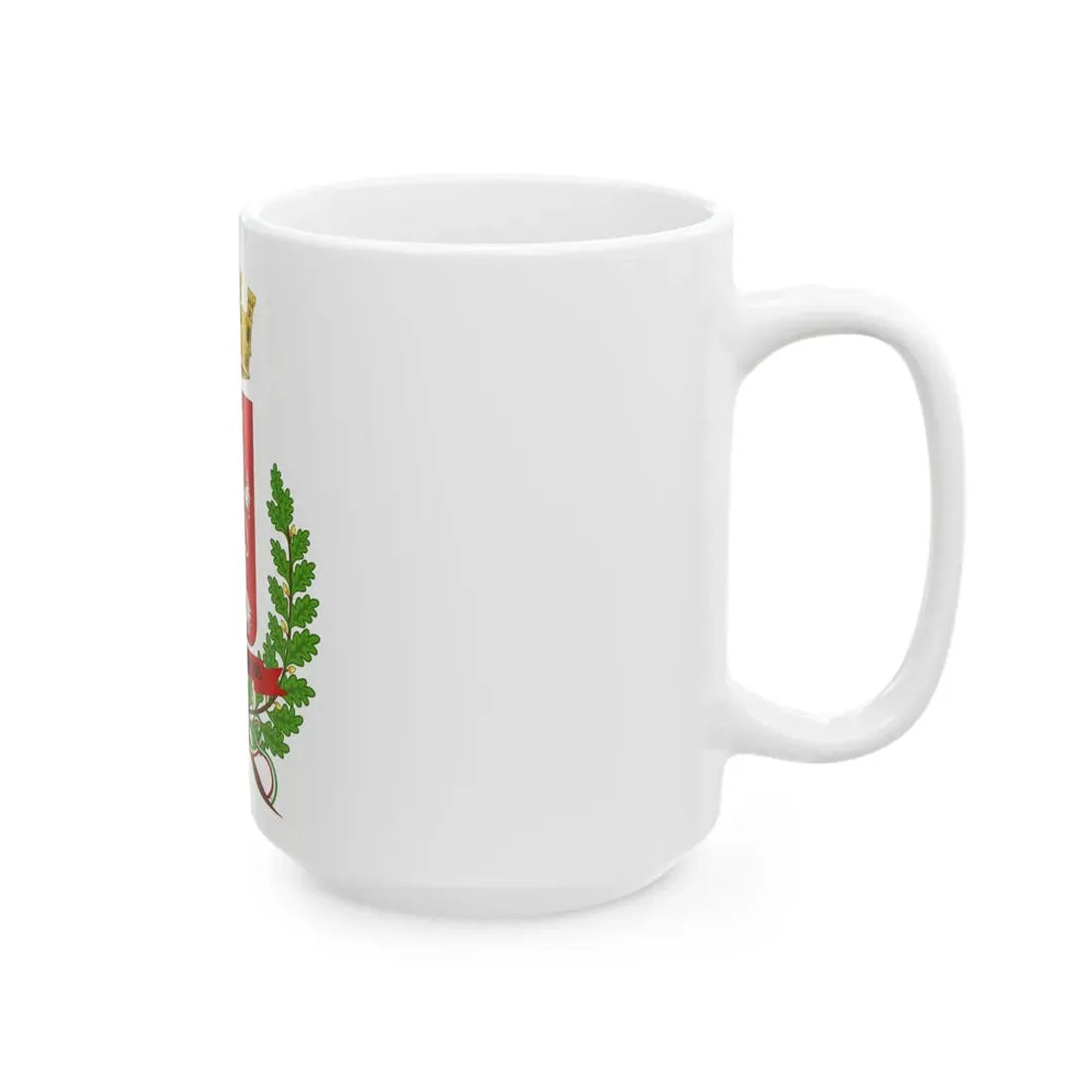 San Miniato-Stemma (Italy) White Coffee Mug - Go Mug Yourself