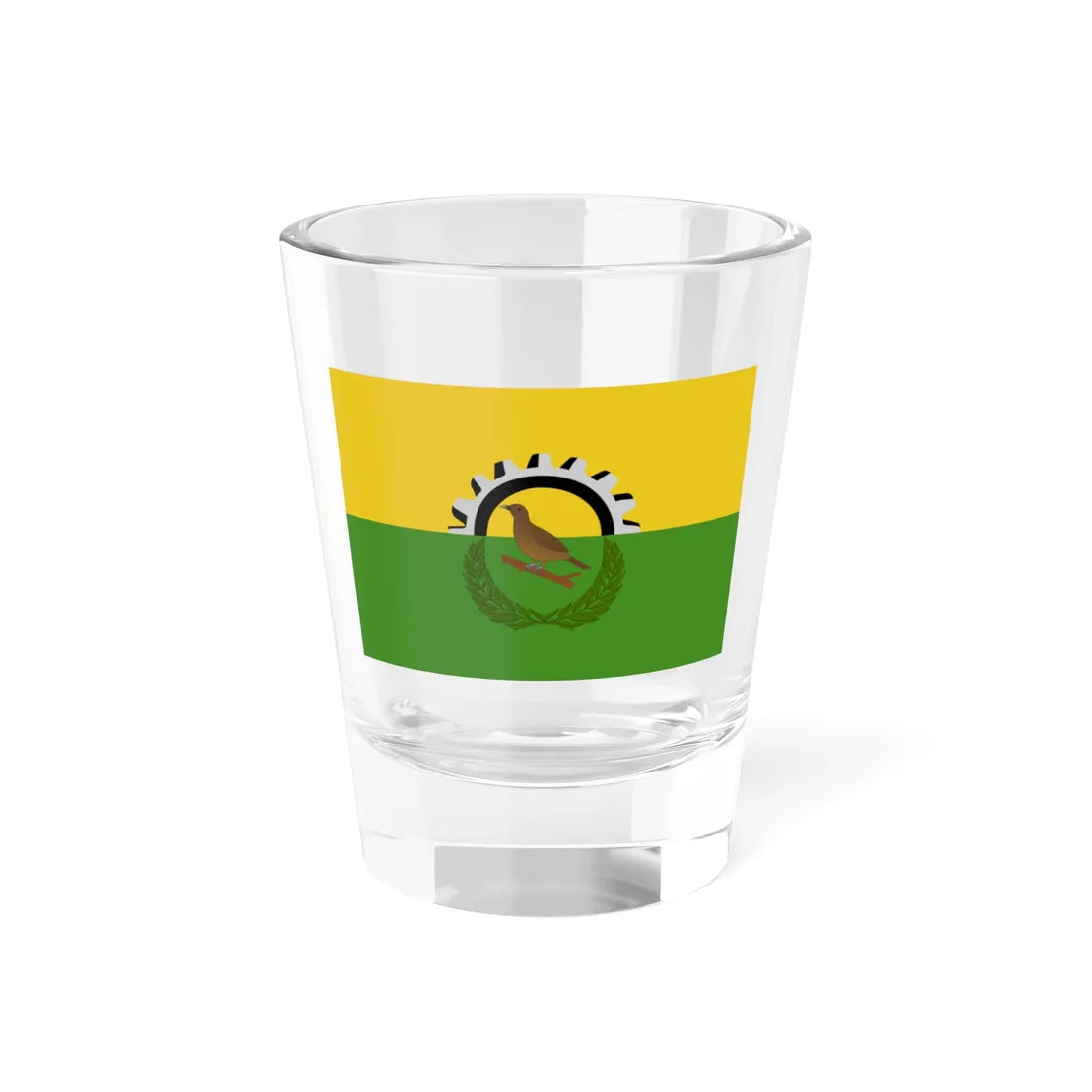San Pedro Sula Flag (Honduras) Shot Glass 1.5oz 1.5oz - Go Mug Yourself