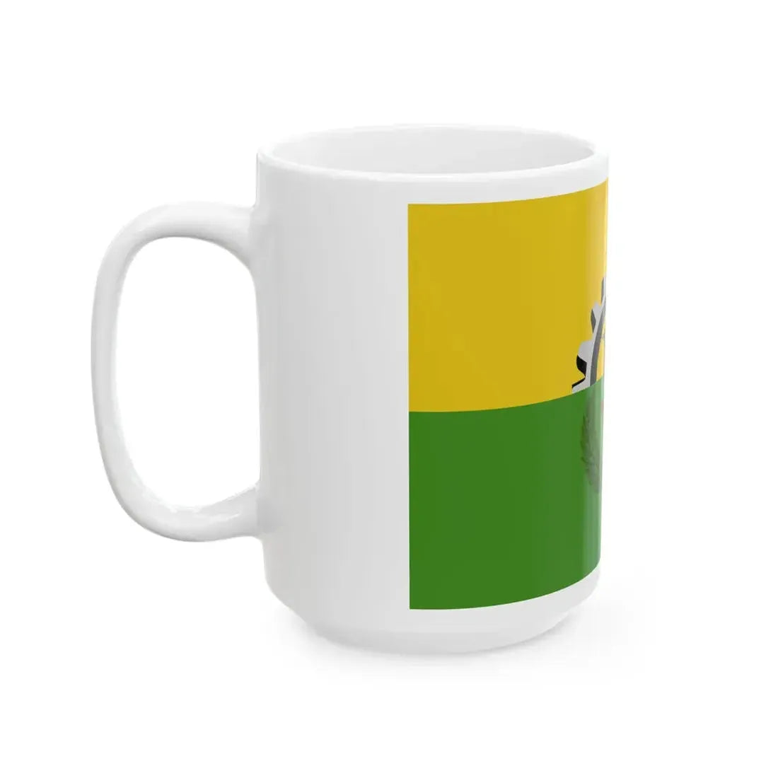San Pedro Sula Flag (Honduras) White Coffee Mug - Go Mug Yourself
