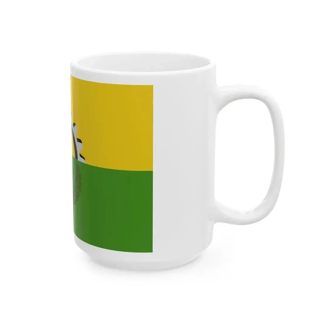 San Pedro Sula Flag (Honduras) White Coffee Mug - Go Mug Yourself
