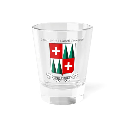 San Pellegrino Terme-Stemma (Italy) (Coat of Arms) Shot Glass 1.5oz 1.5oz - Go Mug Yourself