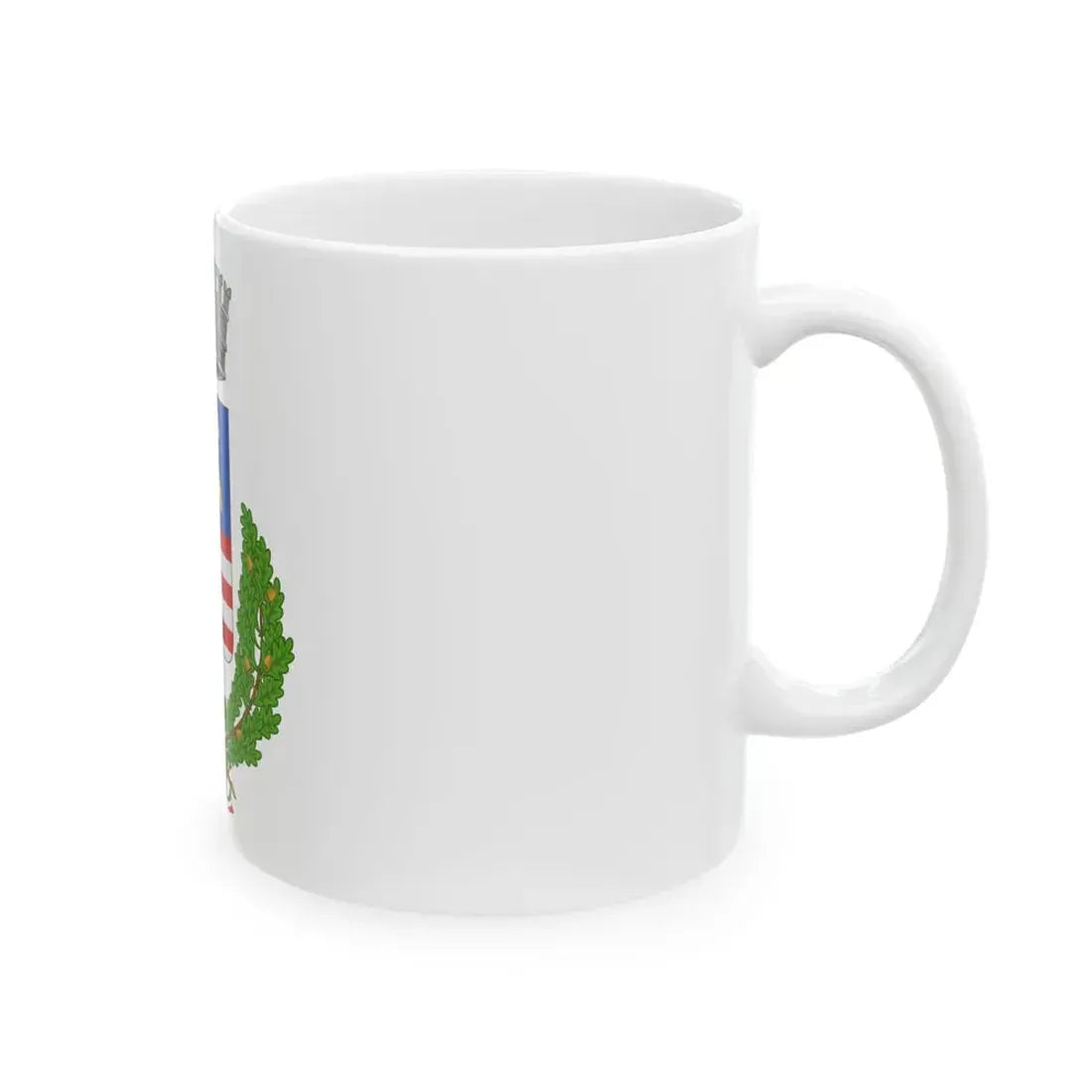 San Zenone al Lambro-Bandiera (Italy) White Coffee Mug - Go Mug Yourself