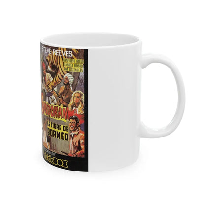 SANDOKAN LE TIGRE DE BORNEO (VHS COVER) - White Coffee Mug-Go Mug Yourself