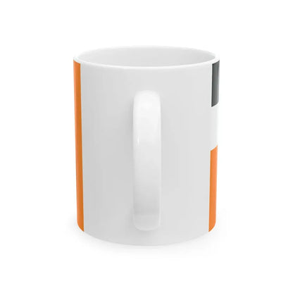 Sandur flag (India) White Coffee Mug - Go Mug Yourself