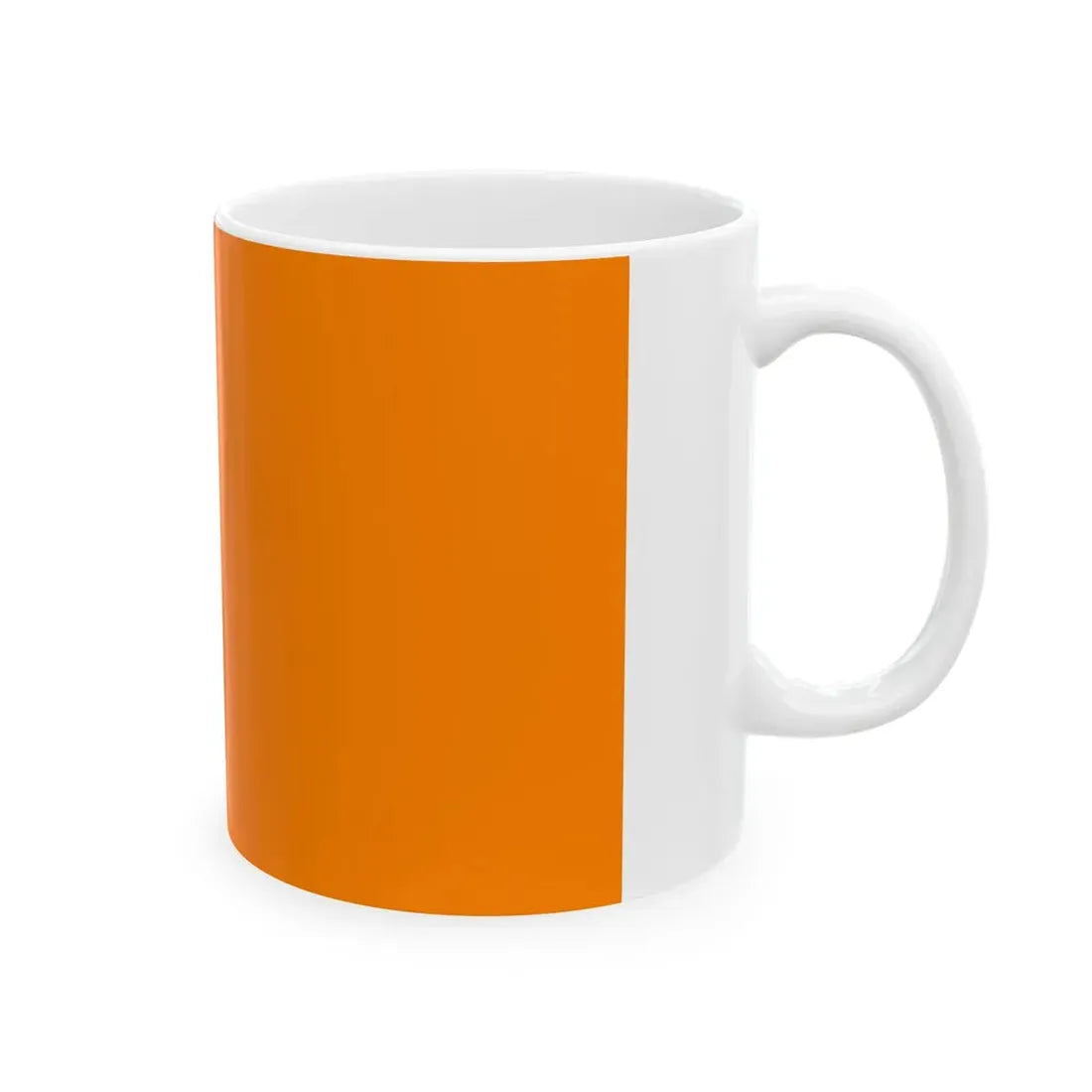 Sandur flag (India) White Coffee Mug - Go Mug Yourself