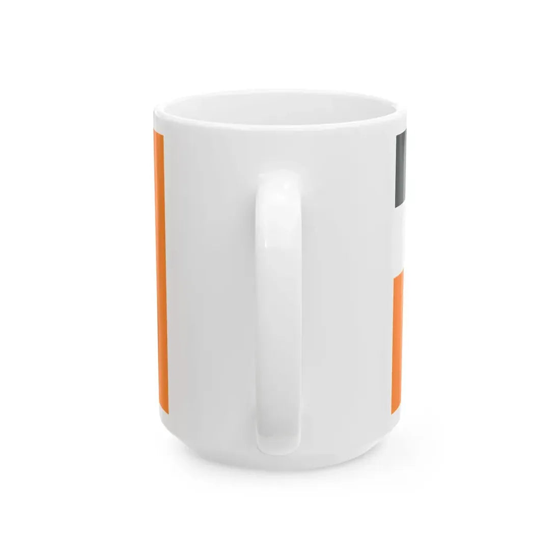 Sandur flag (India) White Coffee Mug - Go Mug Yourself