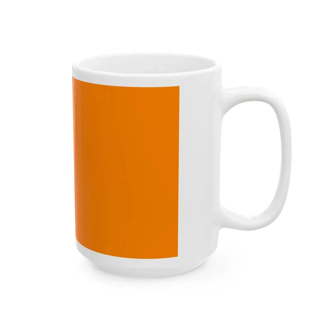 Sandur flag (India) White Coffee Mug - Go Mug Yourself