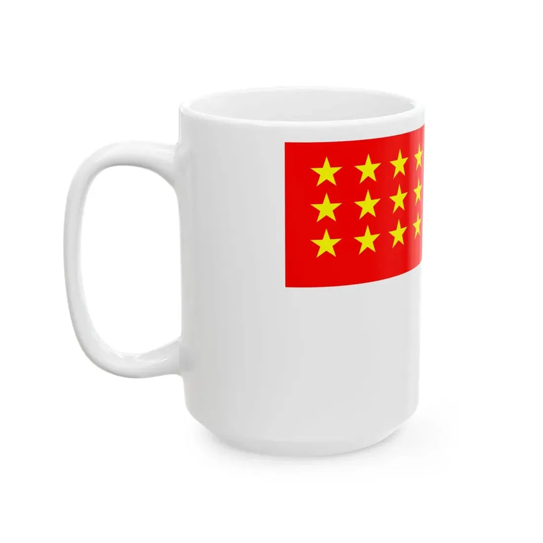 Sang Saka Malaya 12 star (Malaysia) White Coffee Mug - Go Mug Yourself