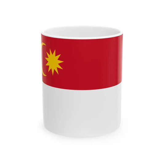 Sang Saka Malaya Crescent Star 12 var (Malaysia) White Coffee Mug 11oz - Go Mug Yourself