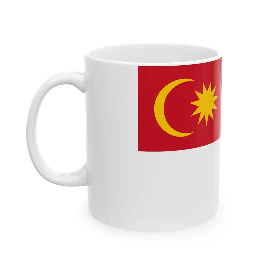 Sang Saka Malaya Crescent Star 12 var (Malaysia) White Coffee Mug - Go Mug Yourself