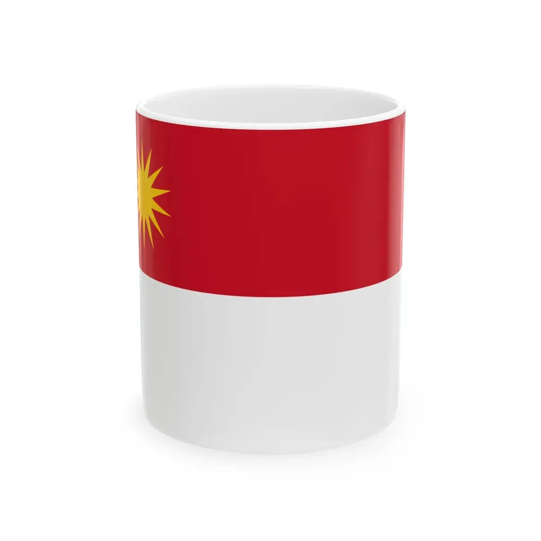 Sang Saka Malaya Crescent Star 14 var (Malaysia) White Coffee Mug 11oz - Go Mug Yourself