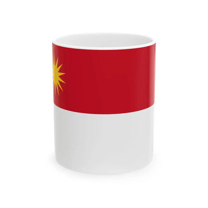 Sang Saka Malaya Crescent Star 14 var (Malaysia) White Coffee Mug 11oz - Go Mug Yourself