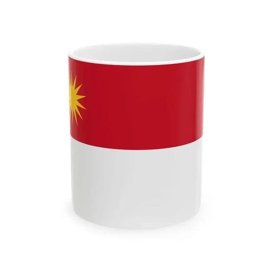 Sang Saka Malaya Crescent Star 14 var (Malaysia) White Coffee Mug 11oz - Go Mug Yourself