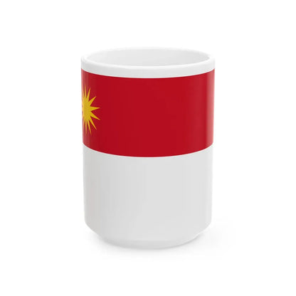 Sang Saka Malaya Crescent Star 14 var (Malaysia) White Coffee Mug 15oz - Go Mug Yourself