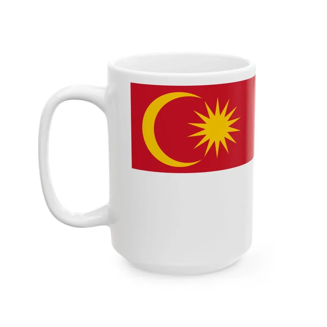 Sang Saka Malaya Crescent Star 14 var (Malaysia) White Coffee Mug - Go Mug Yourself