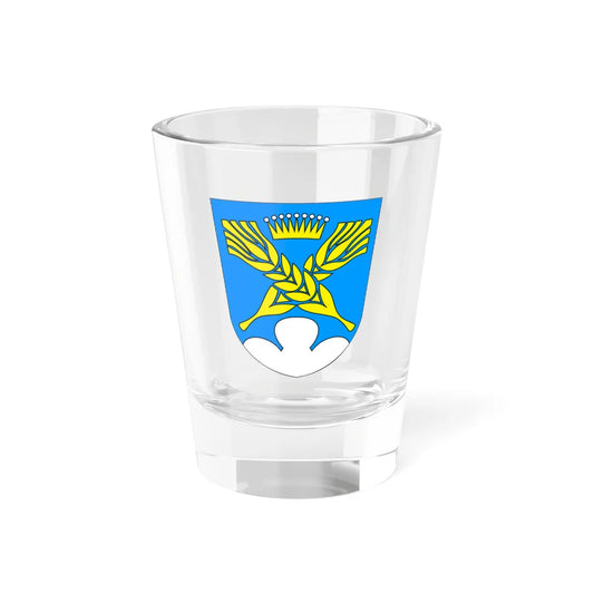Sangaste valla vapp SVG (Estonia) (Coat of Arms) Shot Glass 1.5oz 1.5oz - Go Mug Yourself