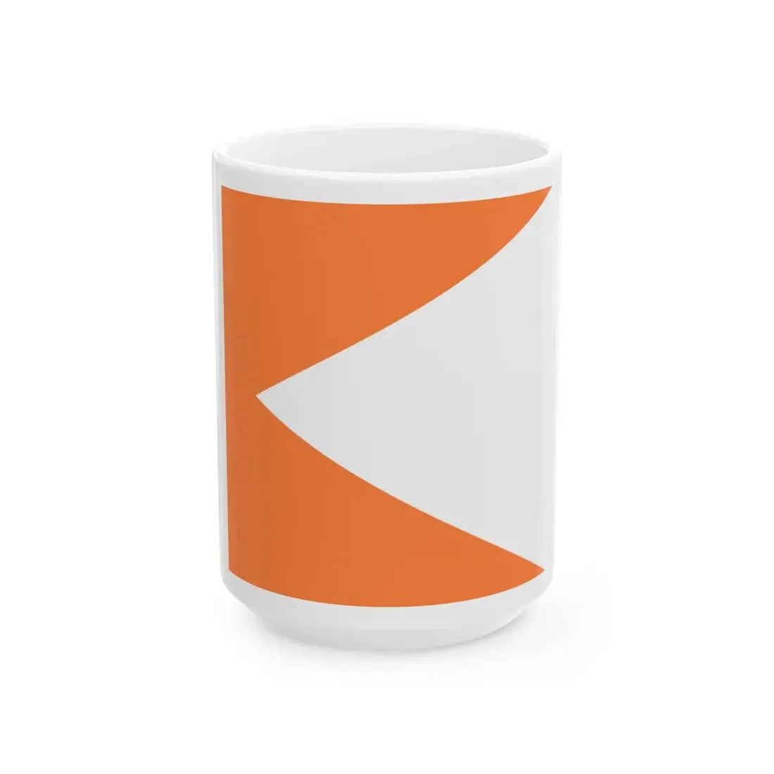 Sangli flag (India) White Coffee Mug 15oz - Go Mug Yourself