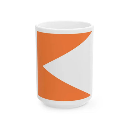 Sangli flag (India) White Coffee Mug 15oz - Go Mug Yourself