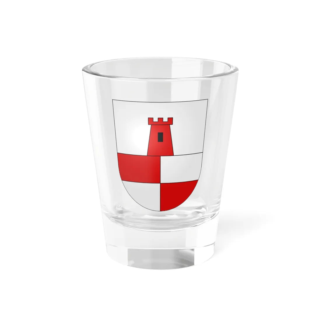 SanNazarro-coat of arms (Switzerland) (Coat of Arms) Shot Glass 1.5oz 1.5oz - Go Mug Yourself