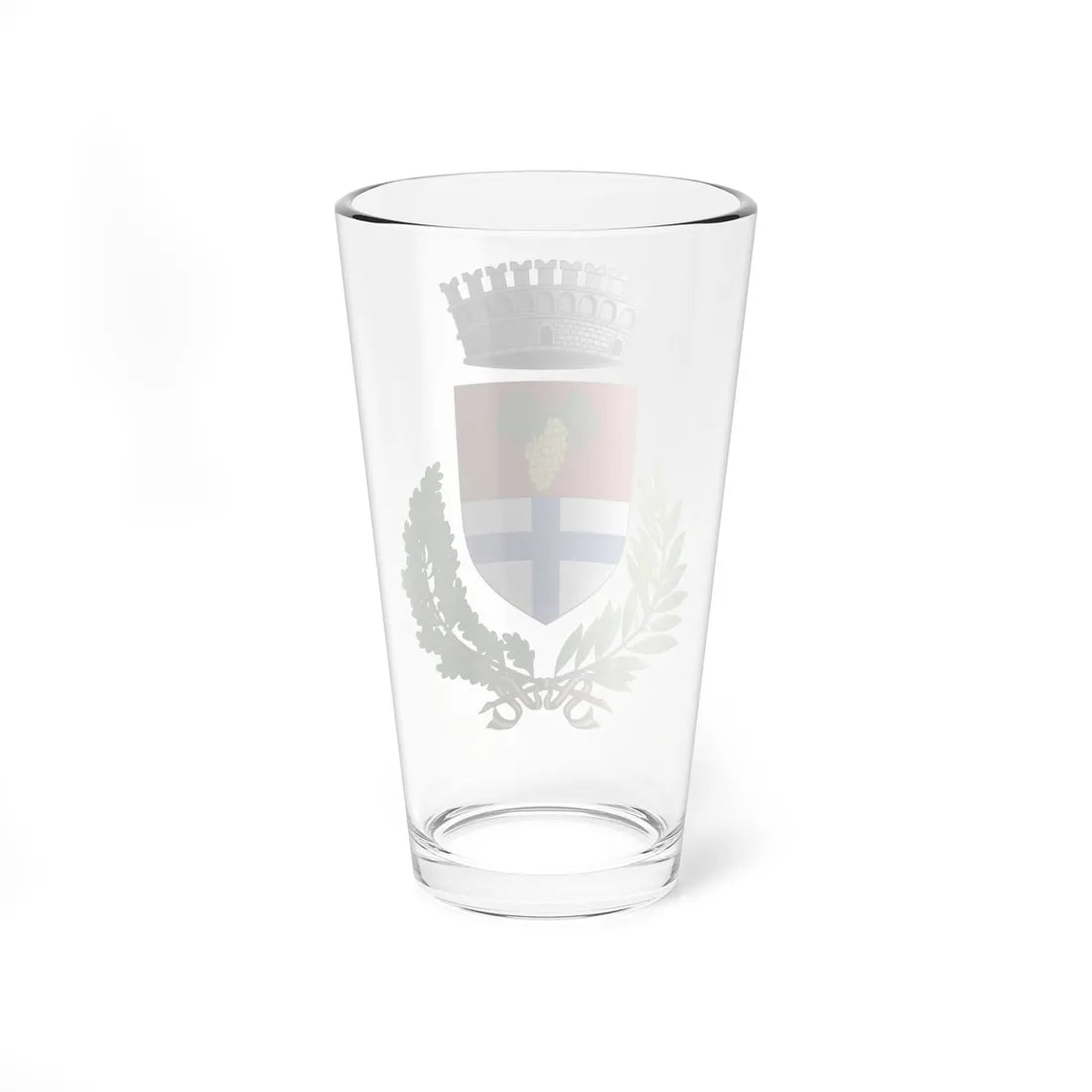 Sannicola-Stemma (Italy) (Coat of Arms) Pint Glass 16oz - Go Mug Yourself