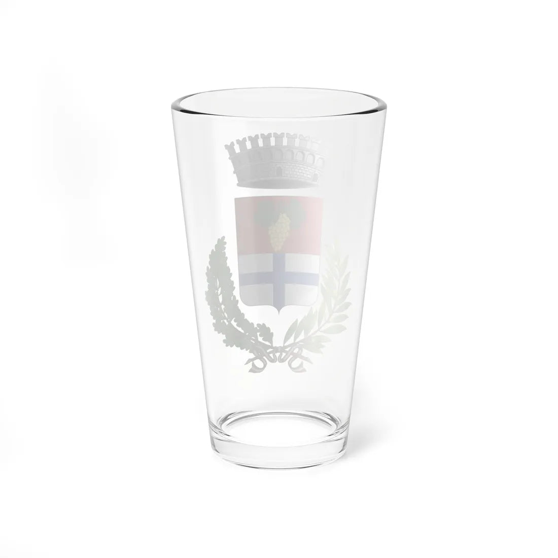 Sannicola-Stemma2 (Italy) (Coat of Arms) Pint Glass 16oz - Go Mug Yourself