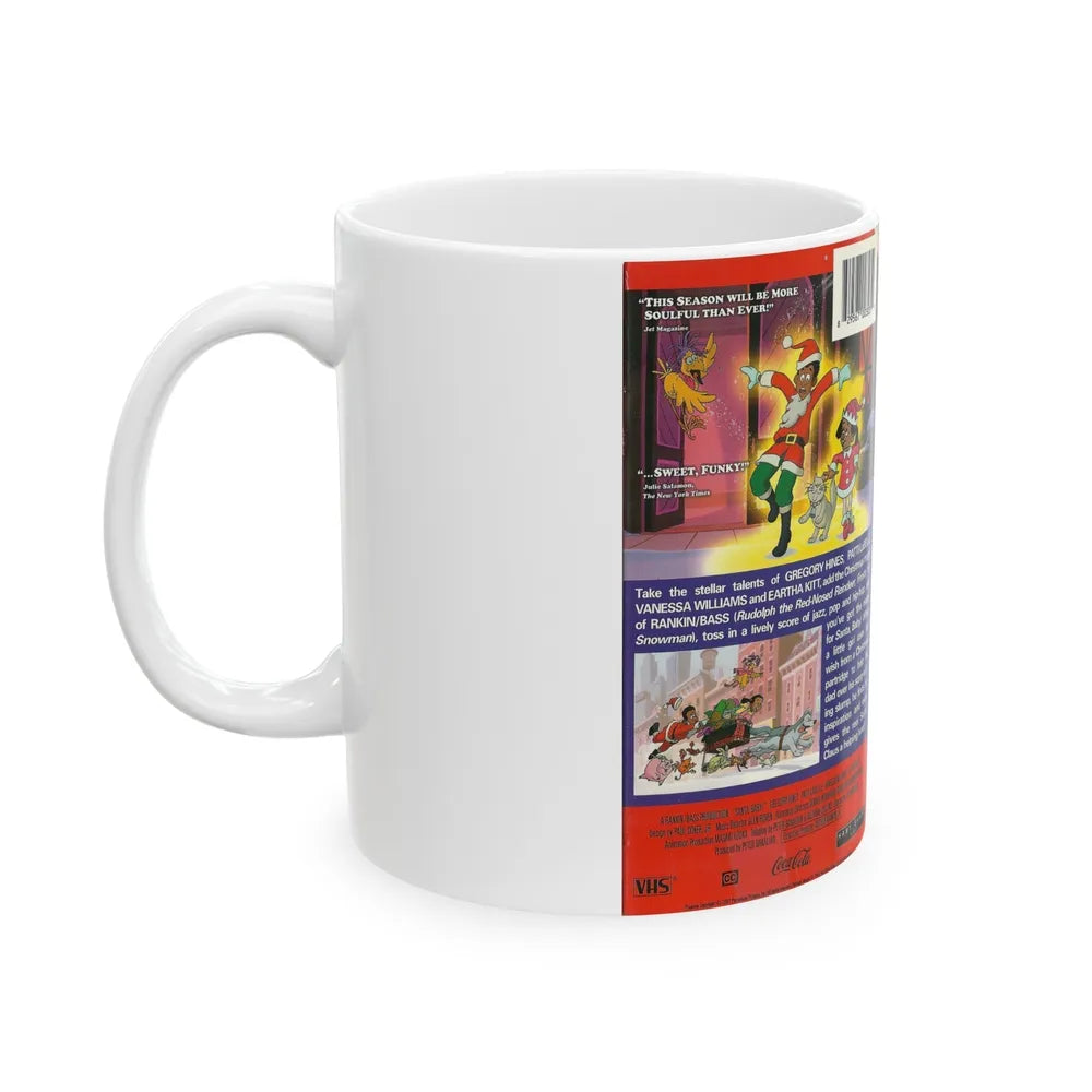 SANTA BABY (VHS COVER) - White Coffee Mug-Go Mug Yourself