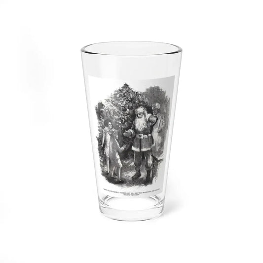 Santa Claus Sahib (2), St. Nicholas magazine, January 1927 (Magazine Illustration) Pint Glass 16oz 16oz - Go Mug Yourself